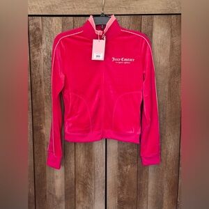 Juicy Couture Fuchsia Velour Jacket
